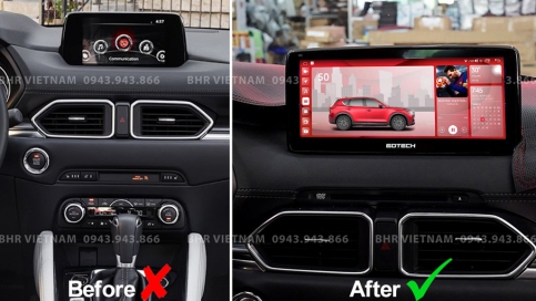 Màn hình DVD Android liền camera 360 xe Mazda CX8 2019 - nay | Gotech Mazda 360 Pro